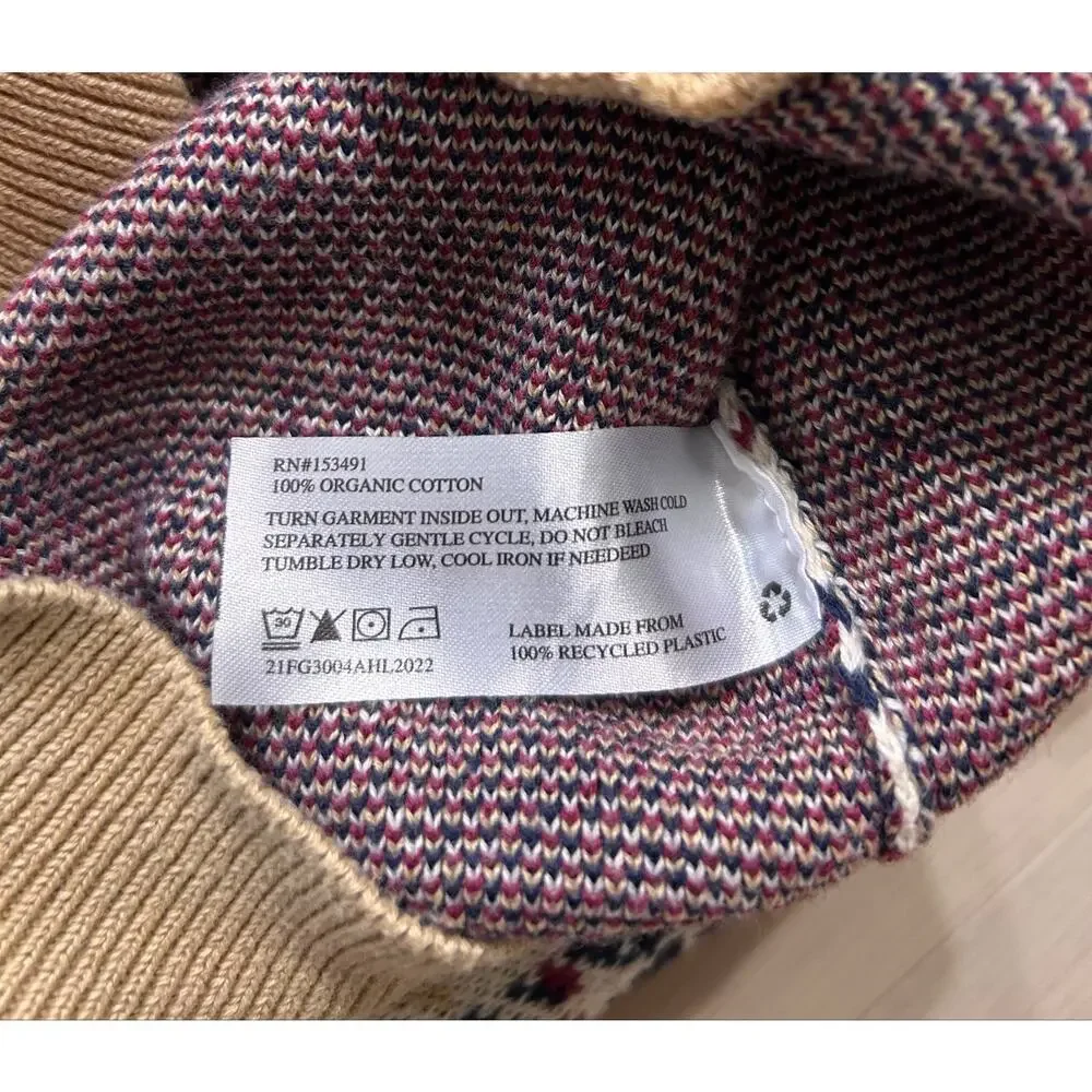 Hope & Henry Organic Mock-Neck Sweater Cape, Size 2T-3